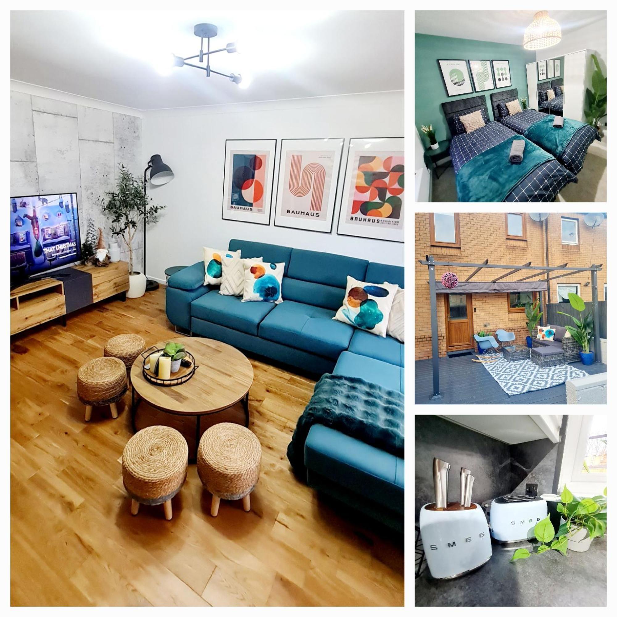 Apartament Bright 3Br Walking Distance To Town - Free Parking Glasgow Zewnętrze zdjęcie